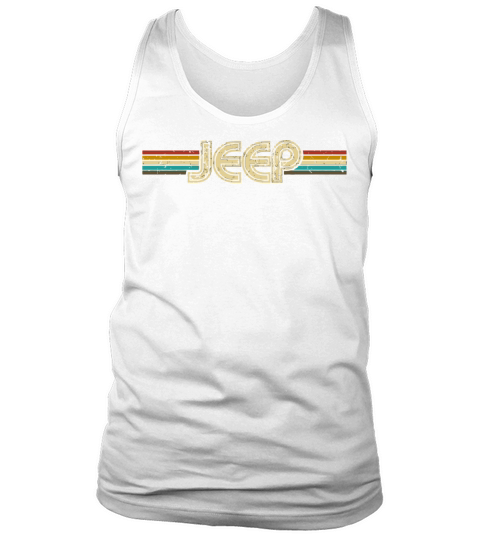 Vintage Jeeps Retro 70S Sunset Off Road Men Women Tank Top Unisex