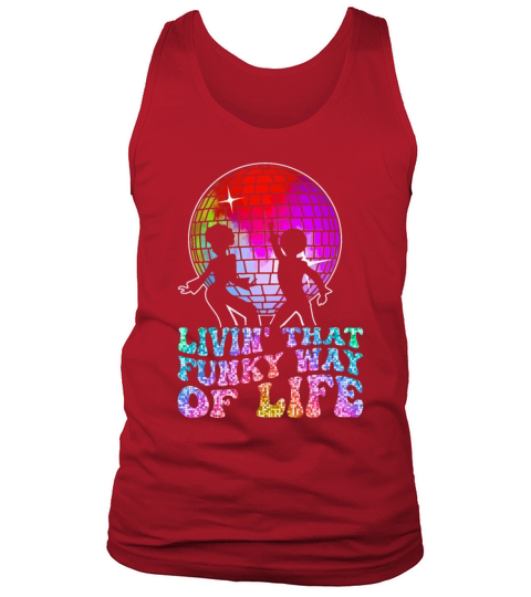 Vintage Retro Disco Fever Lifes Groovy Party Club Tank Top Unisex