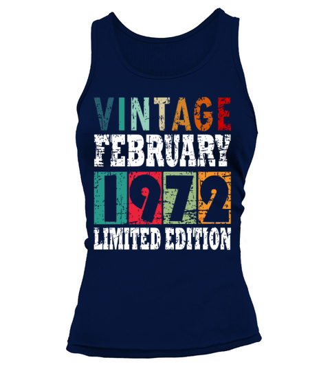 1972 February vintage Tank top Woman