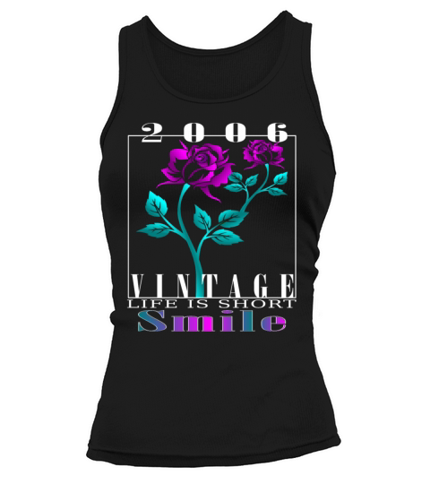 2006 Born Vintage Rose Gift Tank top Woman