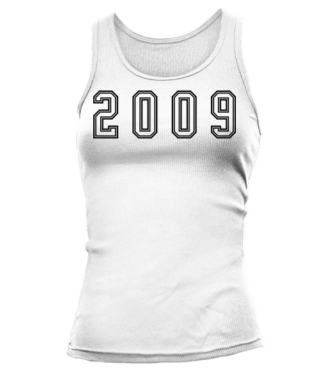 2009 Year Number Tank top Woman