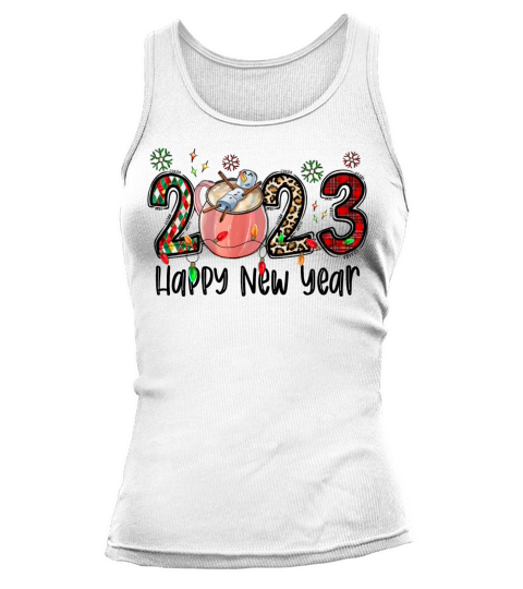 2023 Happy New Year Tank top Woman