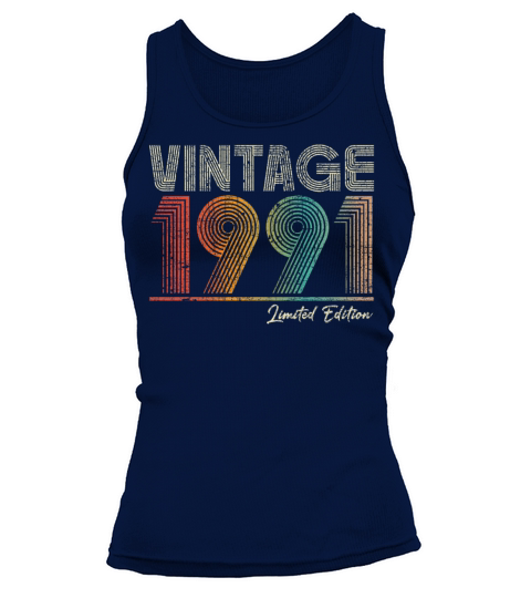 32 Years Old Vintage 1991 32nd Birthday Gifts Tank top Woman