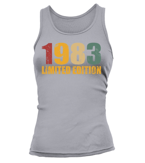 40th birthday vintage 1983 limited edition Tank top Woman
