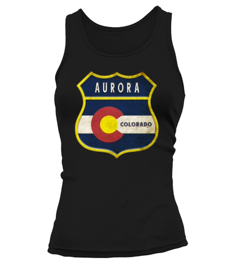 Aurora Colorado coat of arms design Tank top Woman