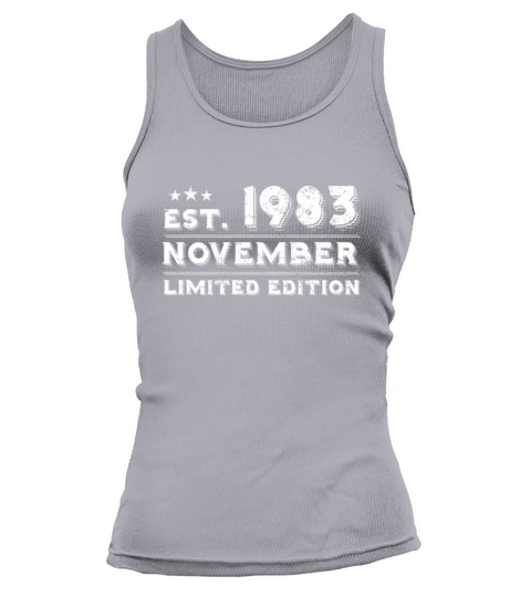 Est November 1983 - Birthday Present - Vintage Tank top Woman