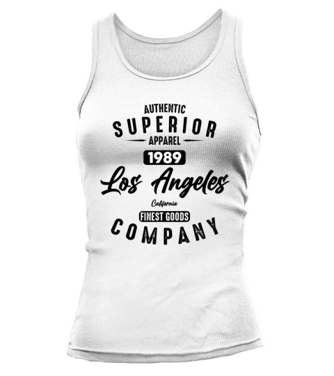 Los Angeles California Republic 1989 Vintage Tank top Woman