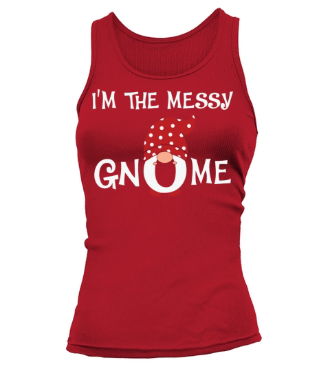 Messy Gnome Christmas Matching Family Tank top Woman