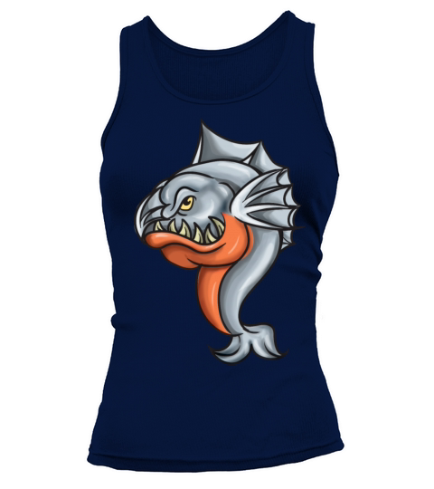 Retro Dabbing Piranha Tank top Woman