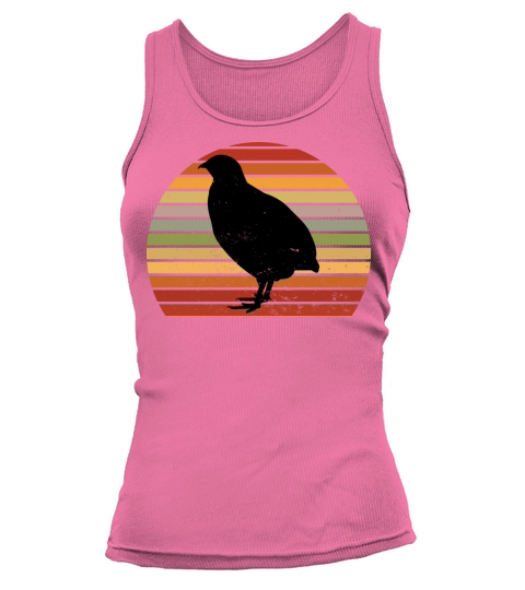 Retro Vintage Northern Bobwhite Quail A Quail Tank top Woman