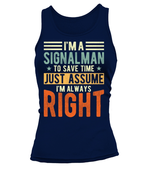 Signalman Tank top Woman