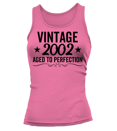 Vintage 2002 Aged To Perfection Tank top Woman