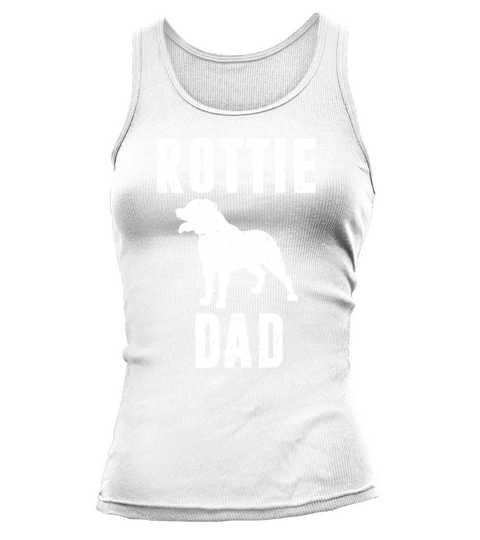 Vintage Rottweiler Dad Gift Rott Dog Daddy Rottier Tank top Woman