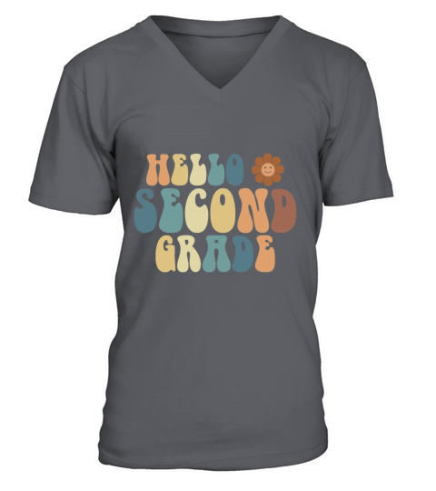 100 Days Of School Design for Kindergarten Teacher V-Neck T-shirt