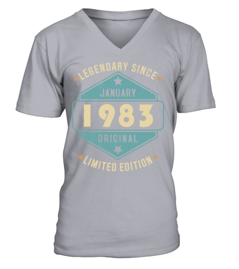 Legendary Since January 1983 Limited Edition V-Neck T-shirt