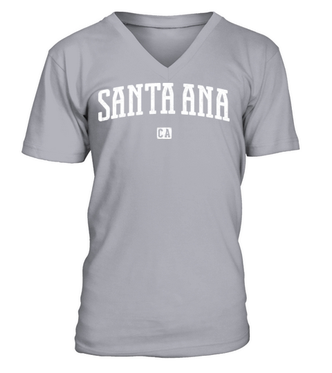 Santa Ana California Vintage V-Neck T-shirt