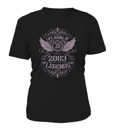 20th Birthday Gifts Vintage 2003 Vintage Women's T-Shirt