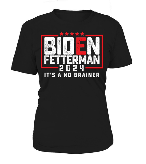 Biden Fetterman 2024 Vintage Women's T-Shirt