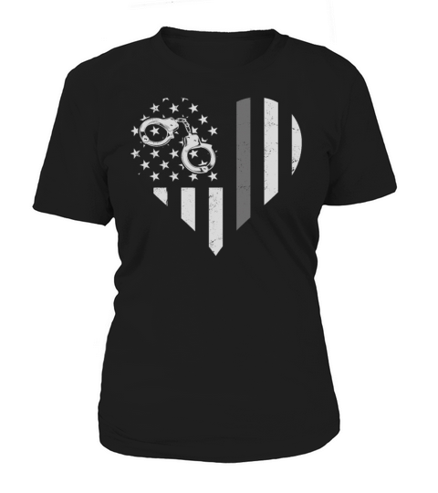 Correctional Officer Patriotic Women's T-Shirt