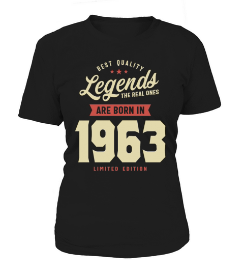 Legends Are Born in 1963 60th Birthday Women's T-Shirt