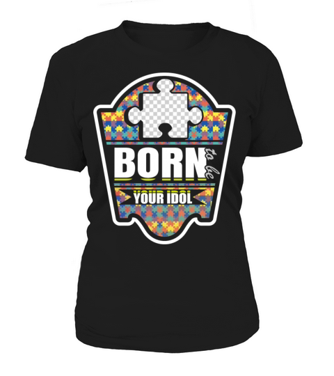 Lovable Puzzles Of Delightful Autism Quote Women's T-Shirt