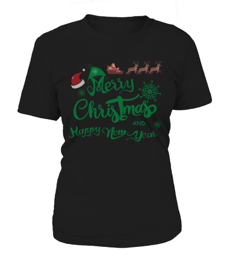 Merry Christmas and Happy New Year Women's T-Shirt