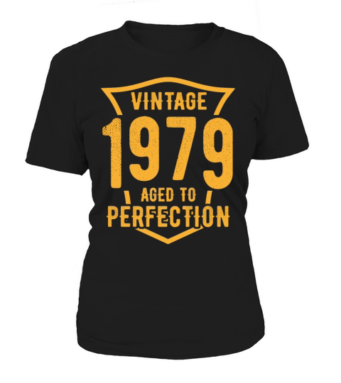 Vintage 1979 Aged To Perfection 44th Birthday Women's T-Shirt