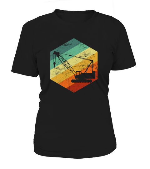 vintage crane operator Women's T-Shirt