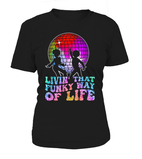 Vintage Retro Disco Fever Lifes Groovy Party Club Women's T-Shirt