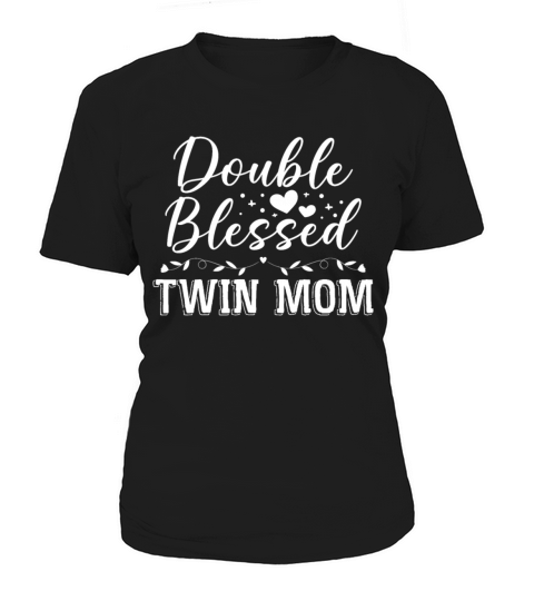 Womens Twin Mama Twin Mom to Be Pregnancy Women's T-Shirt