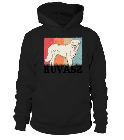 Kuvasz Retro Owner Vintage Hoodie Unisex
