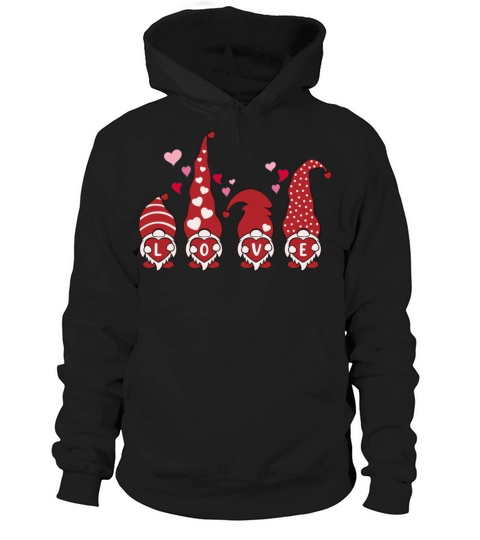 LOVE Cute Gnomes Awesome Valentines Day gift Ever Hoodie Unisex