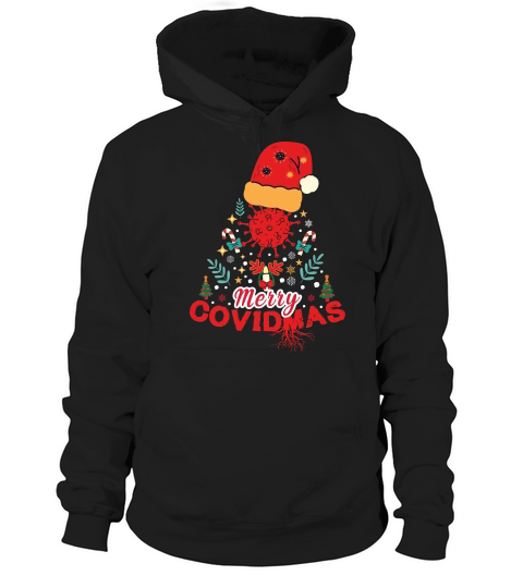 Merry Covidmas Christmas Sweater Hoodie Unisex