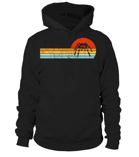 Tarantula Vintage Sunset Retro Cute Womens Tarant Hoodie Unisex