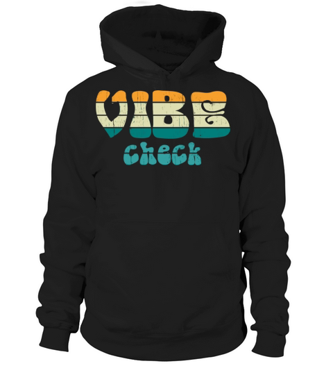 Unique Vintage Retro Style Meme Vibe Check Hoodie Unisex