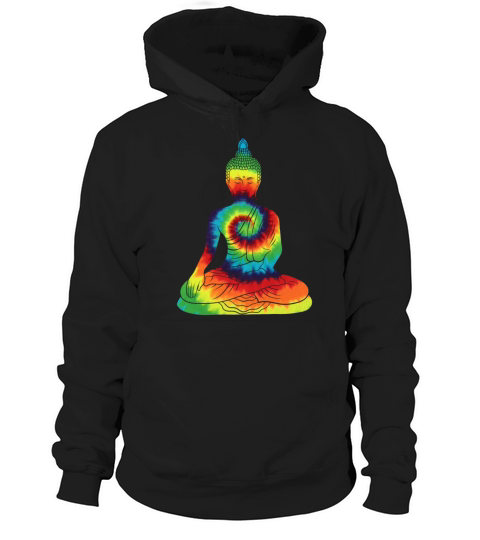 Vintage Tie Dye Buddha For Buddism Beliver Hoodie Unisex