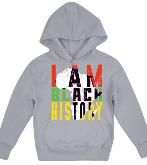 Africa Black History Pride Black History Month Kids Hoodie