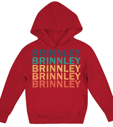 Brinnley Name T Shirt - Brinnley Vintage Retro Nam Kids Hoodie