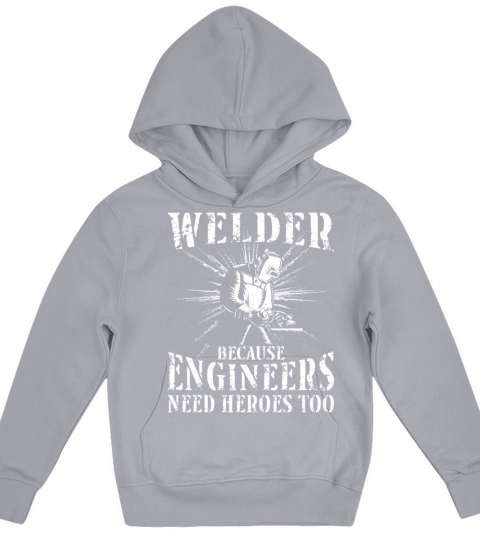 Welder Welding Vintage Welder Kids Hoodie