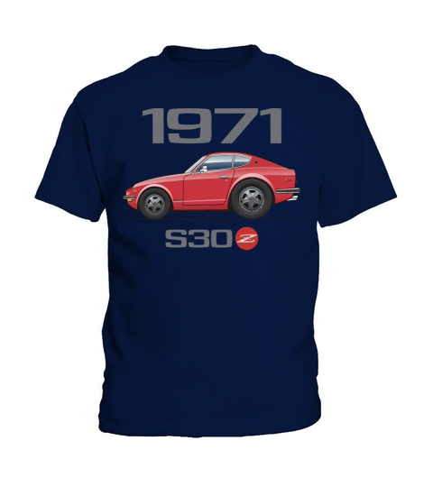1971 Monte Carlo Red Kids T-Shirt