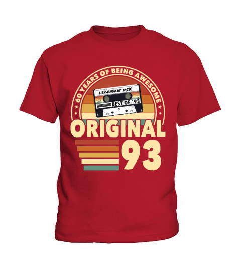 30th birthday vintage 1993 original 1993 Kids T-Shirt