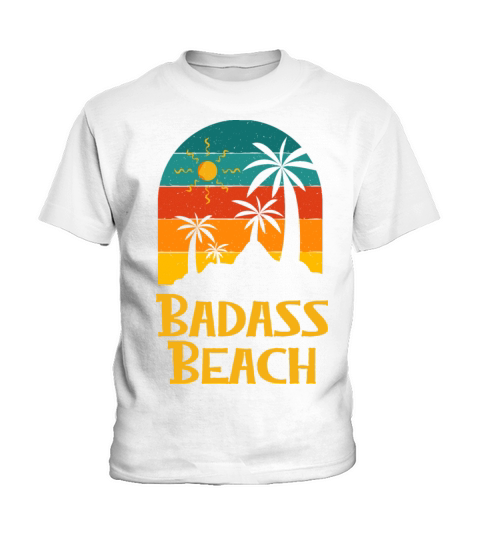 Beach Vacation Summer Tropical Trip Ocean Funny Kids T-Shirt