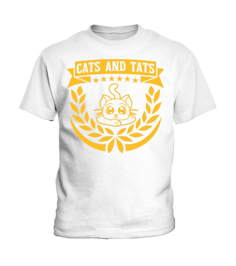 cats and tats quote Kids T-Shirt