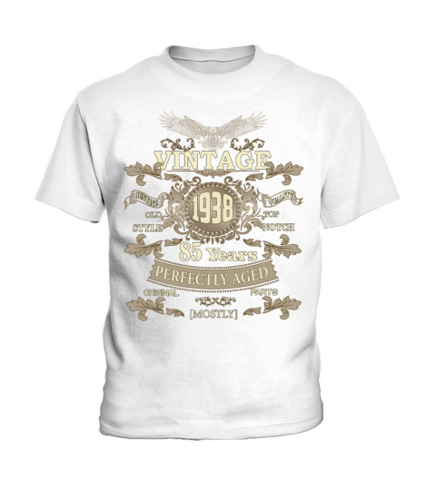 Gift for 85th birthday - Vintage ornaments - gift Kids T-Shirt
