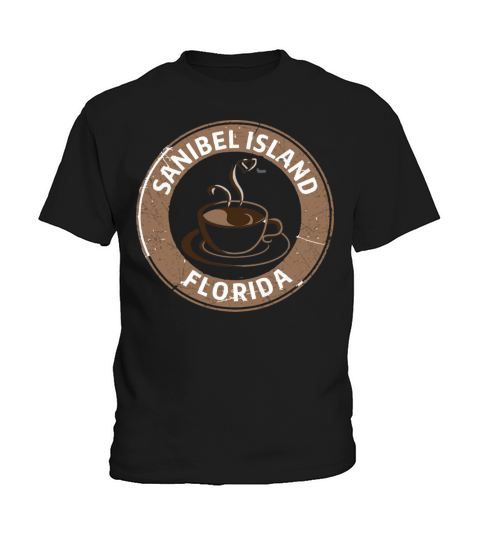 vintage sanibel island florida coffee Kids T-Shirt