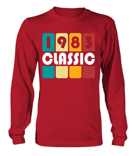 40th birthday vintage 1983 classic 1983 Long sleeved Unisex