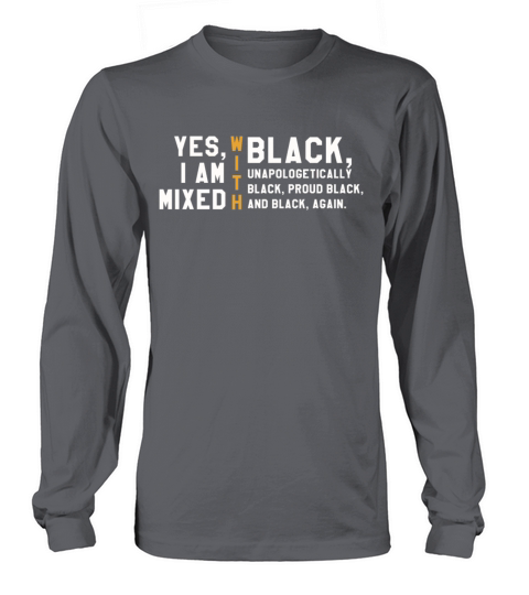 Black Unapologetic Pride Black History Month Long sleeved Unisex