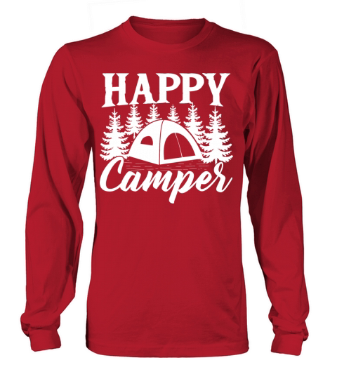 Camping Camper Van Vintage In Caravan Caravan Long sleeved Unisex