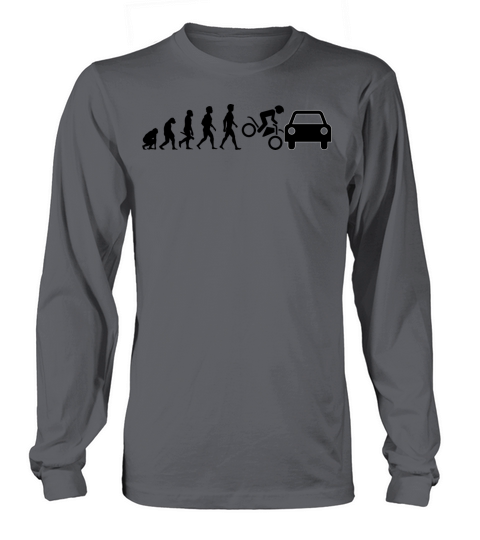 motorrad moped motorcycle motorbike evolution4 Long sleeved Unisex