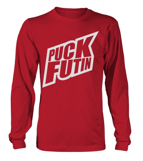 puck futin logo design Long sleeved Unisex